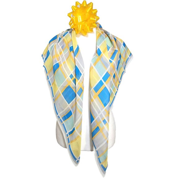 NWT Genuine 100% Mulberry Silk Chiffon Scarf 35"x35" Large Square Shawl SAD9002 - Picture 2 of 5